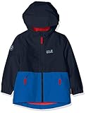 Jack Wolfskin Kinder Snowy Days Jacket Kids Wetterschutzjacke, Night Blue, 140