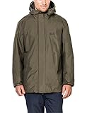 Jack Wolfskin Herren 3-in-1 Jacke Iceland,Grau (Granite),XXL