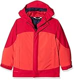 VAUDE Kinder Kids Suricate 3in1 Jacket III Doppeljacke, Magma, 92